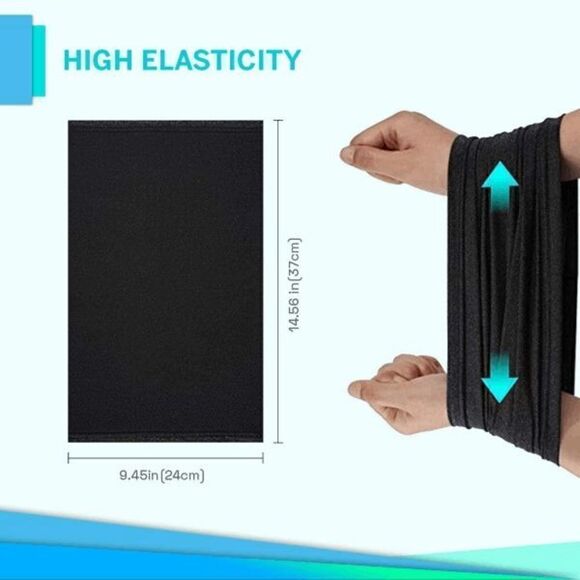 Cooling Sun Protectant Lightweight Breathable Unisex Neck Gaiter Mask Scarf - Picture 3 of 10